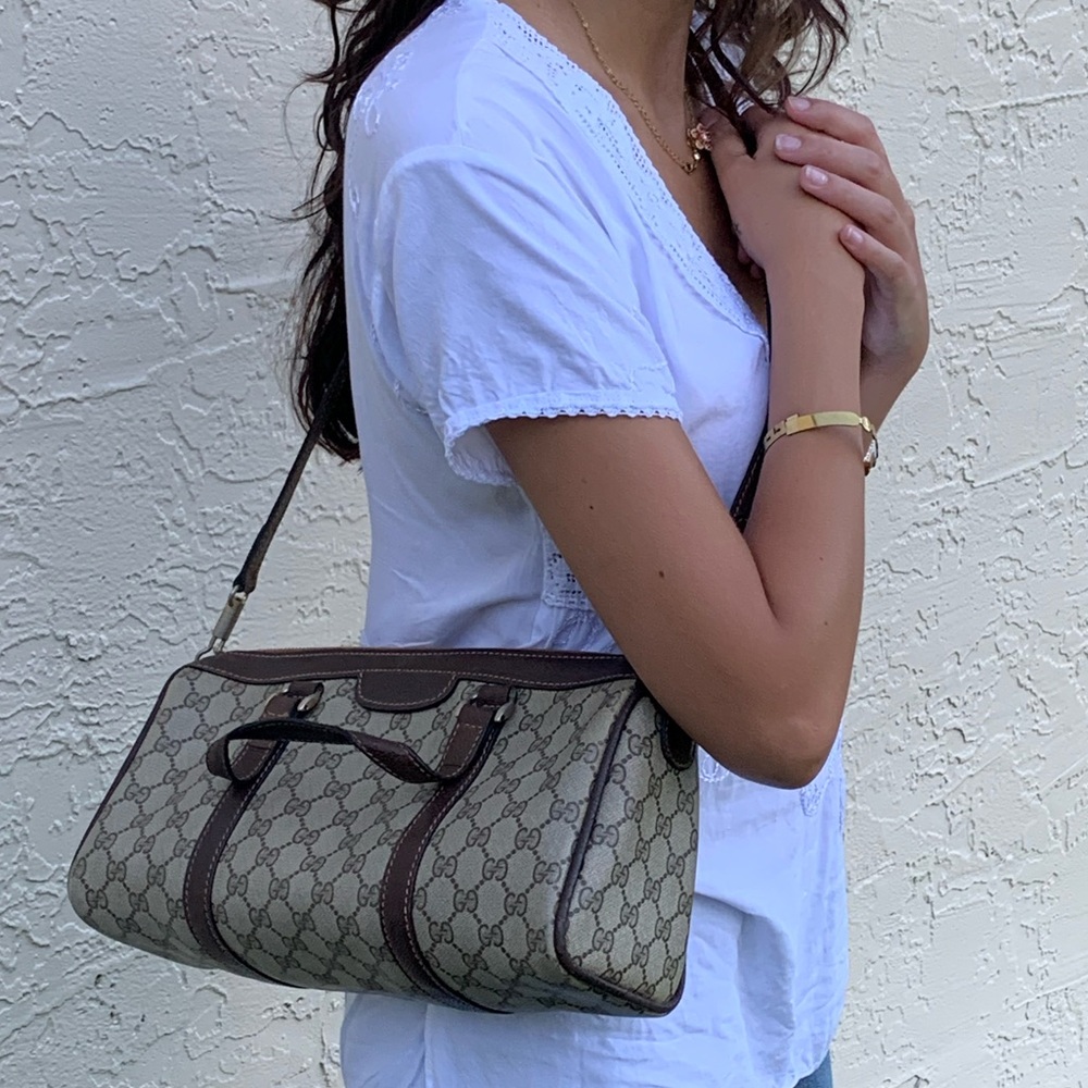 🔥GUCCI 60s brown 2-way